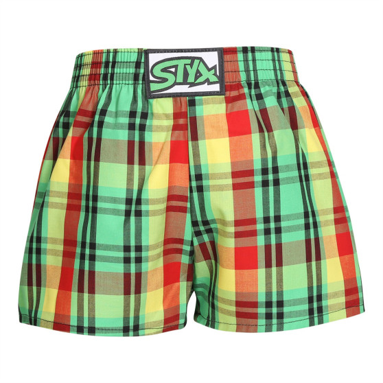 5PACK barnshorts Styx klassisk resår flerfärgad (5J1167890)