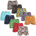 10PACK Boxershorts för herrar Styx art classic rubber flerfärgad (10A118367234790)