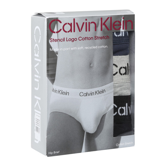 3PACK herrkalsonger Calvin Klein multicolour (NB3704A-KDX)