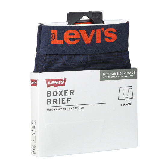 2PACK Boxershorts för herrar Levis multicolour (701224650 001)