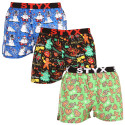 3PACK Boxershorts för herrar Styx art sports gummi flerfärgad (3B17134)