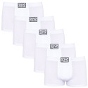 5PACK Boxershorts för herrar Styx classic elastic vit (5Q1061)