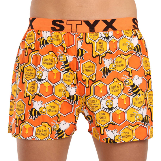 Boxershorts för herrar Styx konst sport gummibin (B1654)