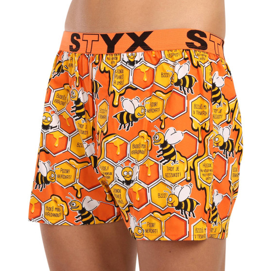 Boxershorts för herrar Styx konst sport gummibin (B1654)