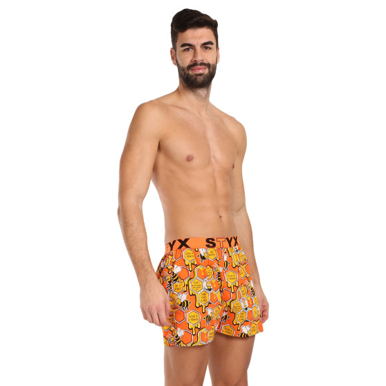 Boxershorts för herrar Styx konst sport gummibin (B1654)