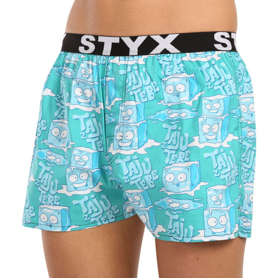 Boxershorts för herrar Styx konst sport gummi isbitar (B1657)