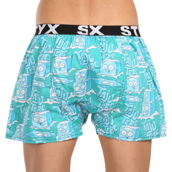 Boxershorts för herrar Styx konst sport gummi isbitar (B1657)