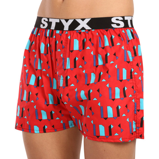 Boxershorts för herrar Styx konst sport gummi mönster (B1659)