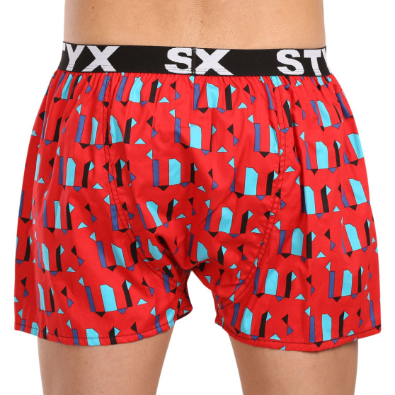 Boxershorts för herrar Styx konst sport gummi mönster (B1659)