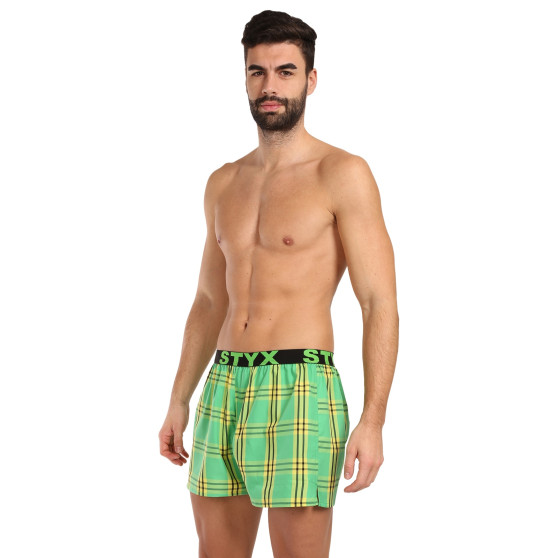 Boxershorts för herrar Styx sport elastisk flerfärgad (B1011/2)