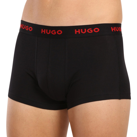 3PACK Boxershorts för herrar HUGO multicolour (50469766 420)