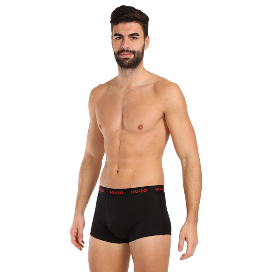 3PACK Boxershorts för herrar HUGO multicolour (50469766 420)