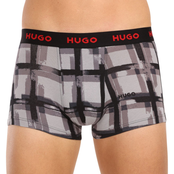 3PACK Boxershorts för herrar HUGO multicolour (50480170 039)