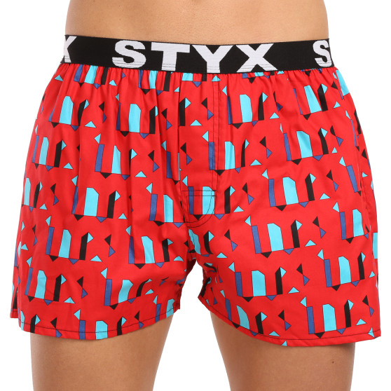 Boxershorts för herrar Styx konst sport gummi mönster (B1659)