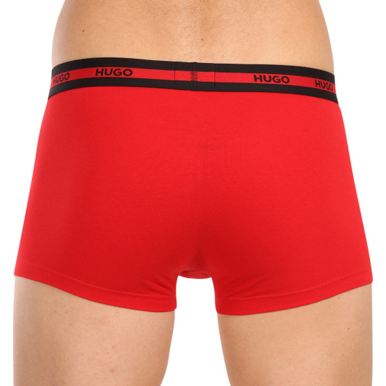 3PACK Boxershorts för herrar HUGO multicolour (50503083 623)