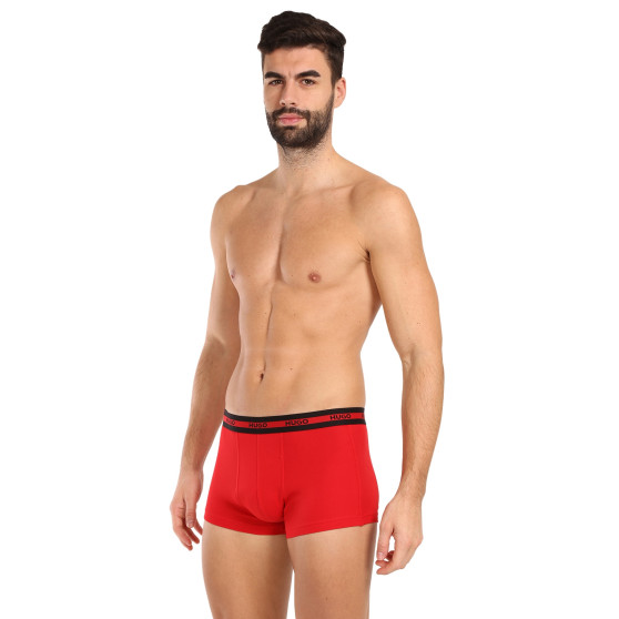 3PACK Boxershorts för herrar HUGO multicolour (50503083 623)