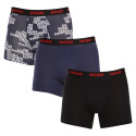 3PACK Boxershorts för herrar HUGO multicolour (50510192 405)