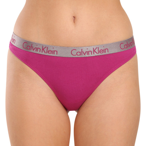 3PACK Stringtrosor för kvinnor Calvin Klein multicolour (QD3560E-I2L)