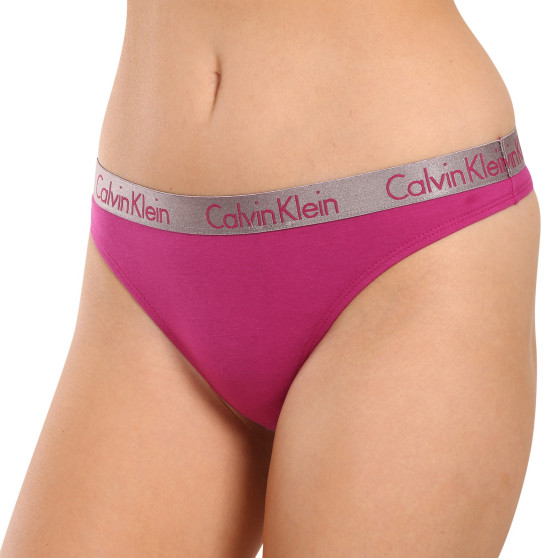 3PACK Stringtrosor för kvinnor Calvin Klein multicolour (QD3560E-I2L)