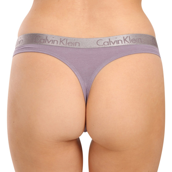 3PACK Stringtrosor för kvinnor Calvin Klein multicolour (QD3560E-I2L)