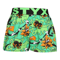 Shorts för barn Styx art sports rubber tropic (BJ1557)