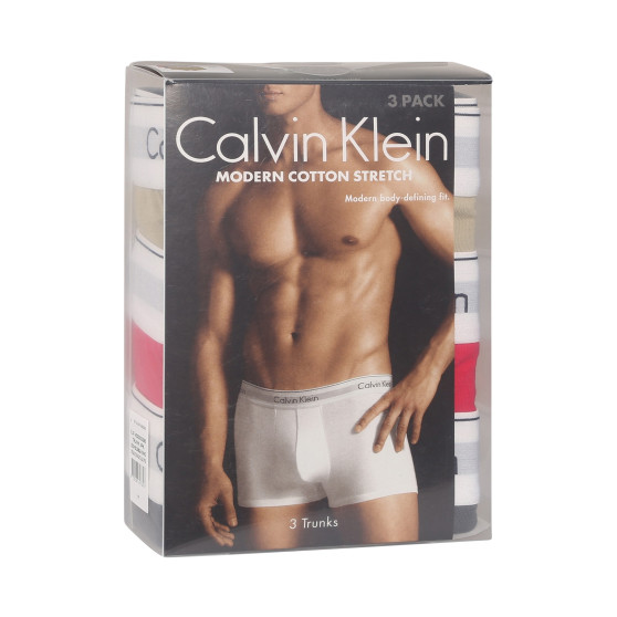 3PACK Boxershorts för herrar Calvin Klein multicolour (NB2380A-GW5)