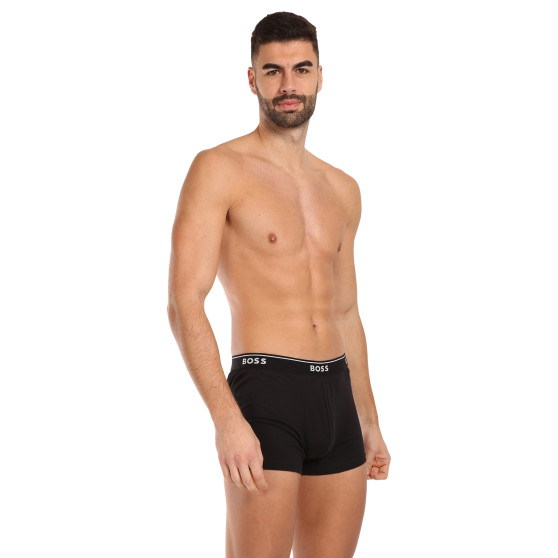 3PACK Boxershorts för herrar BOSS svart (50475685 001)