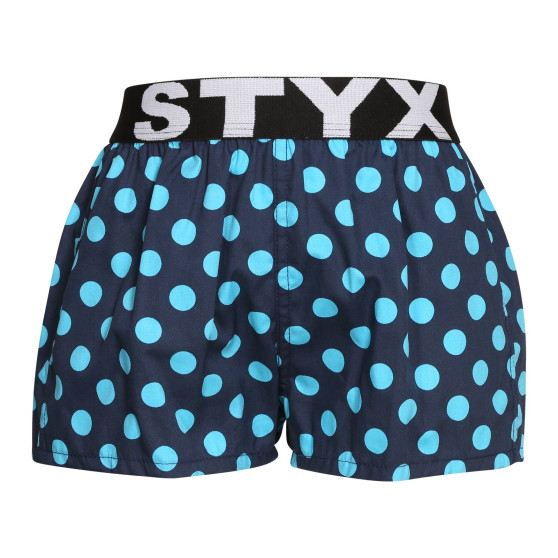 3PACK Barnshorts Styx art sports gummi flerfärgad (3BJ15901)