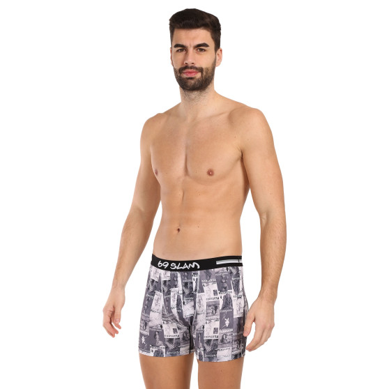 Boxershorts för män 69SLAM fit playloud magazine (MCYPMG-PO)