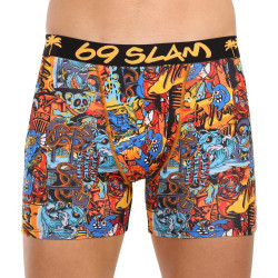 Boxershorts för män 69SLAM fit grafitty dylan (MBYGFT-PO)