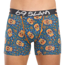 Boxershorts för män 69SLAM passform bambu hamsa hand gilbert (MPBHHD-BB)