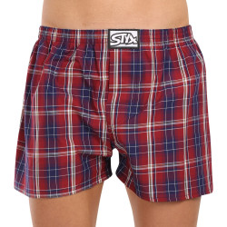 Boxershorts för herrar Styx klassisk elastisk flerfärgad (A204)