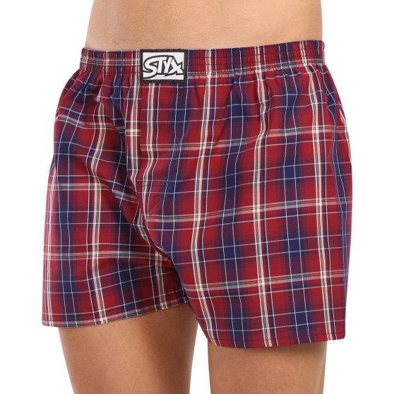 Boxershorts för herrar Styx klassisk elastisk flerfärgad (A204)