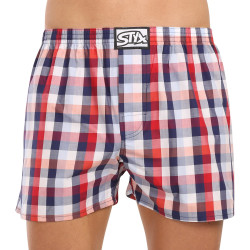 Boxershorts för herrar Styx klassisk elastisk flerfärgad (A206)