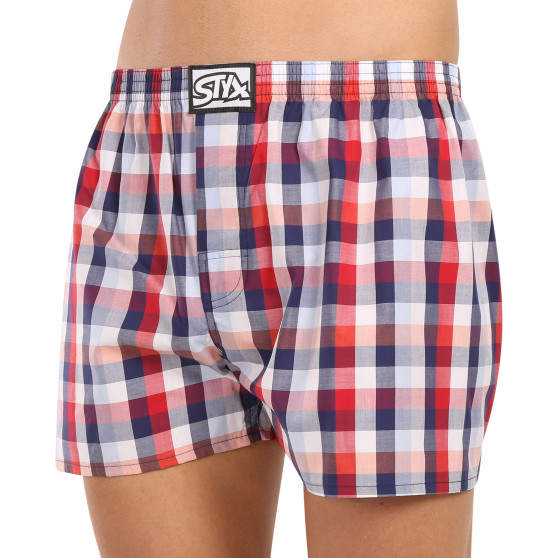 Boxershorts för herrar Styx klassisk elastisk flerfärgad (A206)