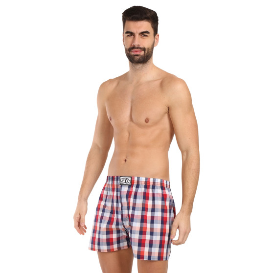 Boxershorts för herrar Styx klassisk elastisk flerfärgad (A206)