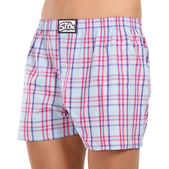 Boxershorts för herrar Styx klassisk elastisk flerfärgad (A213)