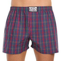 Boxershorts för herrar Styx klassisk elastisk flerfärgad (A216)