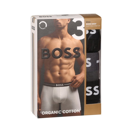 3PACK Boxershorts för herrar BOSS multicolour (50508877 965)