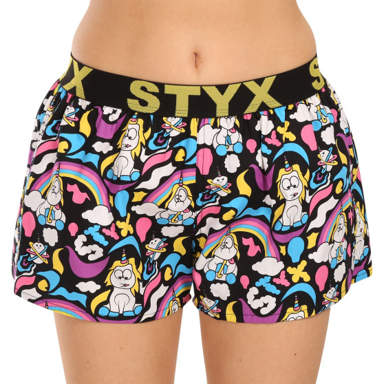 5PACK damshorts Styx art sports gummi flerfärgad (5T1182492)