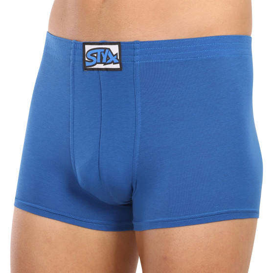 Boxershorts för herrar Styx klassisk resår blå (Q1167)