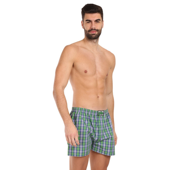 3PACK Boxershorts för herrar Styx klassisk elastisk flerfärgad (3A20246)