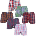 6PACK Boxershorts för herrar Styx klassisk elastisk flerfärgad (6A20246836)