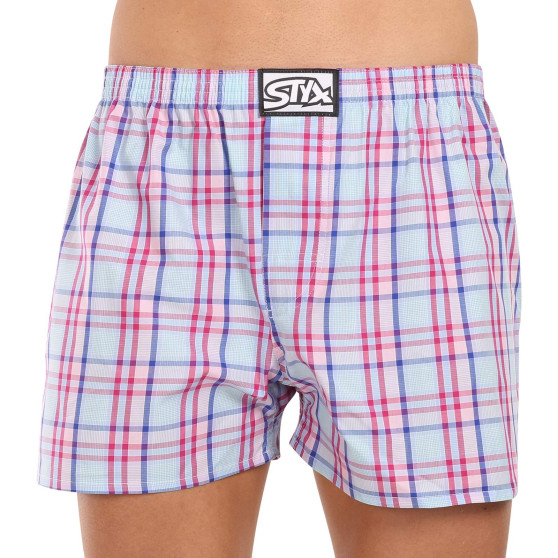 6PACK Boxershorts för herrar Styx klassisk elastisk flerfärgad (6A20246836)