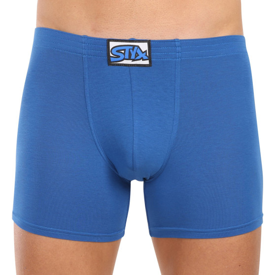 3PACK Boxershorts för herrar Styx lång klassisk elastisk flerfärgad (3F96837)