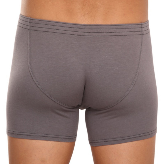 3PACK Boxershorts för herrar Styx lång klassisk elastisk flerfärgad (3F96837)