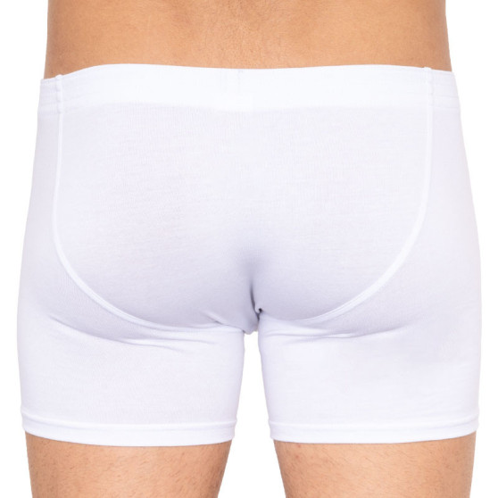 3PACK boxershorts för herrar Styx lång klassisk elastisk vit (3F1061)