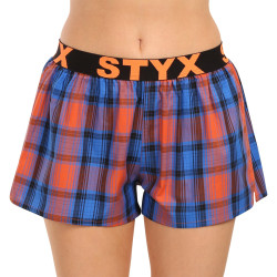 Damshorts Styx sport elastisk flerfärgad (T1006)