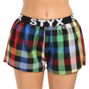 Damshorts Styx sport elastisk flerfärgad (T1012)