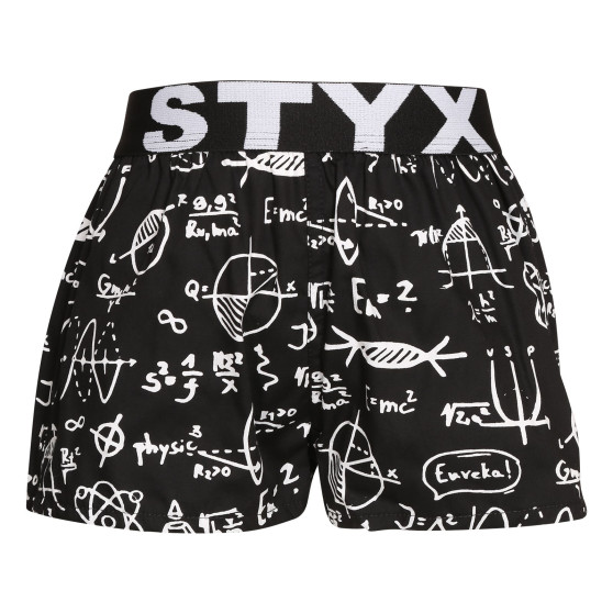 3PACK Barnshorts Styx art sports gummi flerfärgad (3BJ15782)